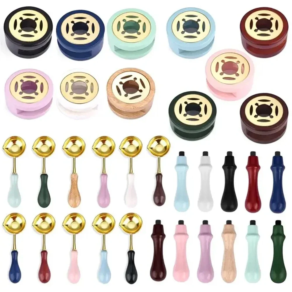 Wax Seal Stamp Set - 2/3Pcs Sealing Wax Stamps Set Solid