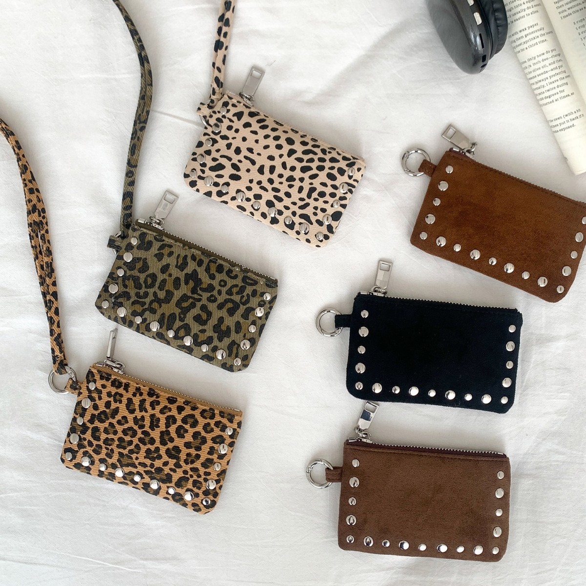 NEW Studded Shoulder Bag Mini  - Index Card Holder 评论和价格