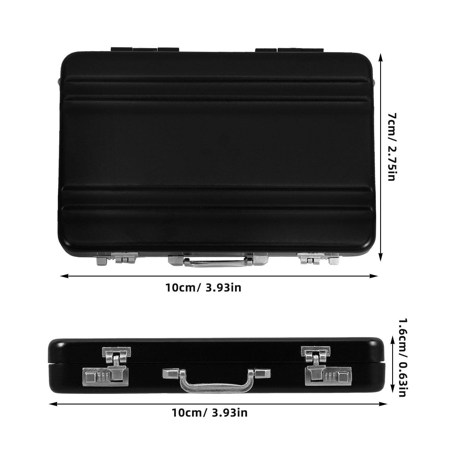 Premium Aluminum Alloy Cards S - Card Index Box 评论和价格