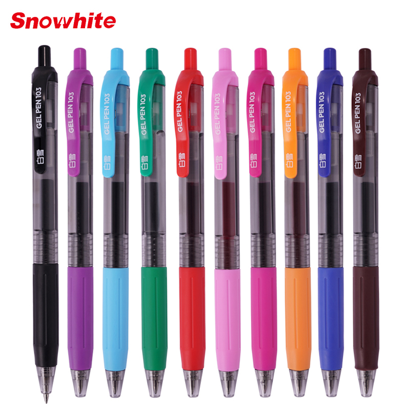 10Pcs Retractable Color Gel Pe - Pilot Pen G2 评论和价格