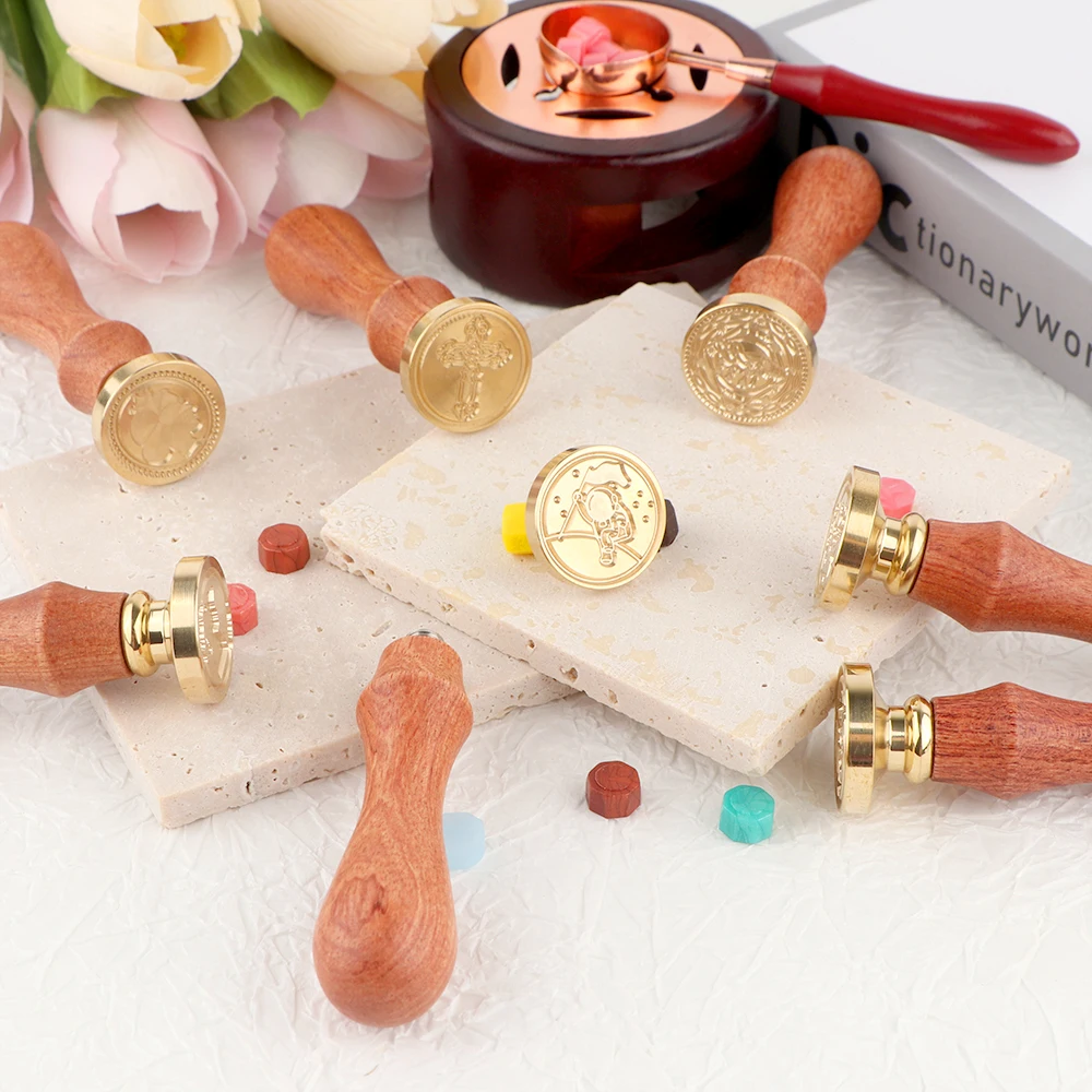 Wax Seal Stamp Set 1 Removable - Wax Seal Stamp Set 评论和价格
