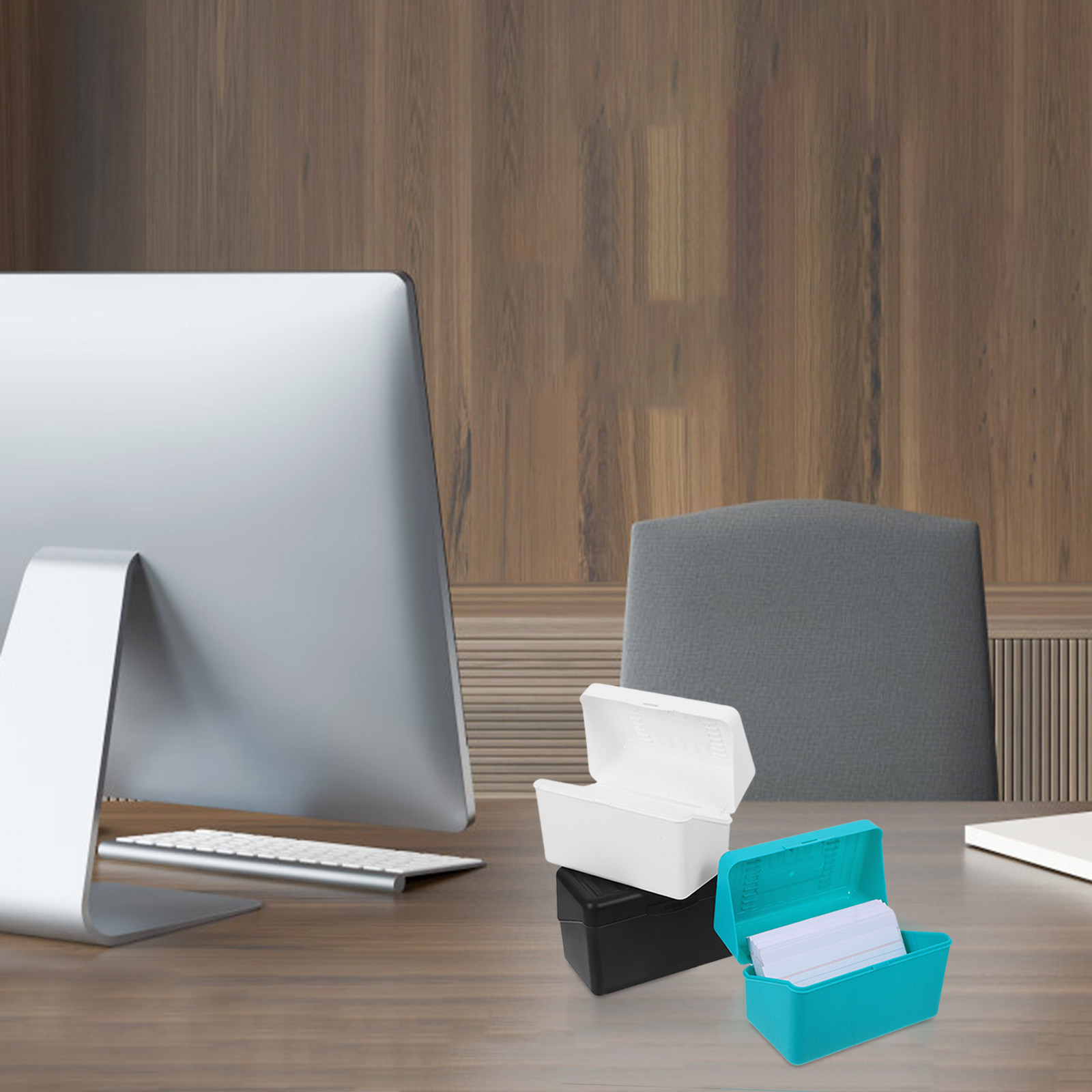 1Set Index Card Storage Box Fl - Card Index Box 评论和价格