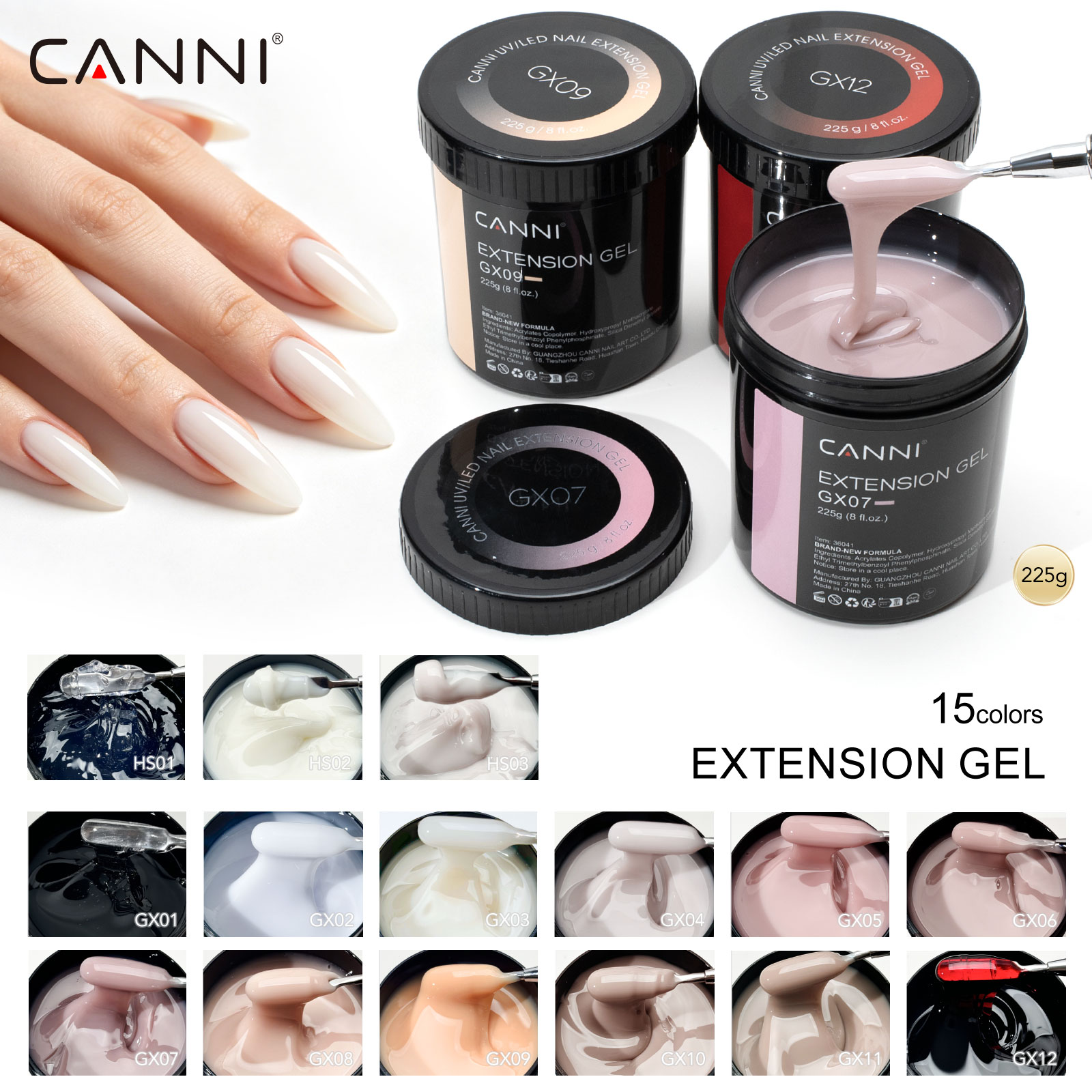 CANNI 225g Refillment Camoufla - Gel Refill Pack 评论和价格