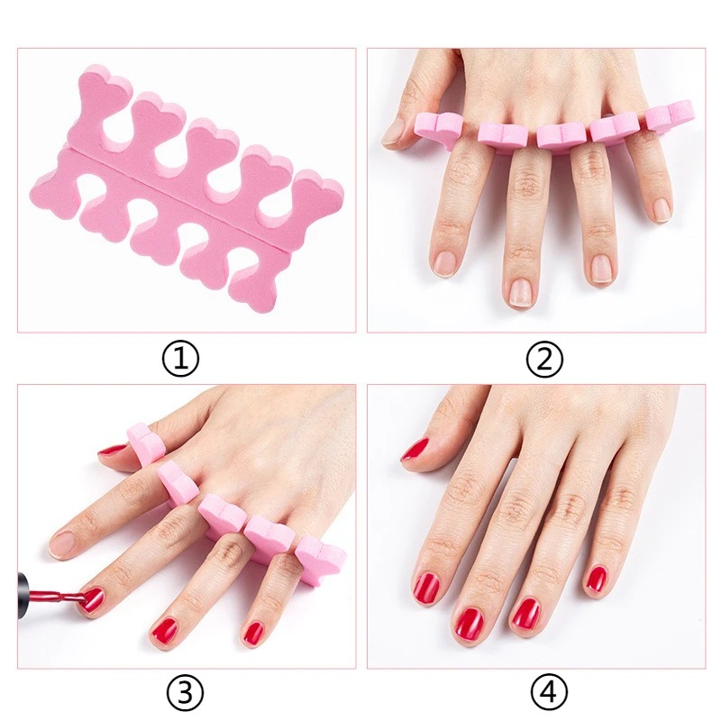 100/200pcs/Pack Nail Art Toe S - Gel Refill Pack 评论和价格