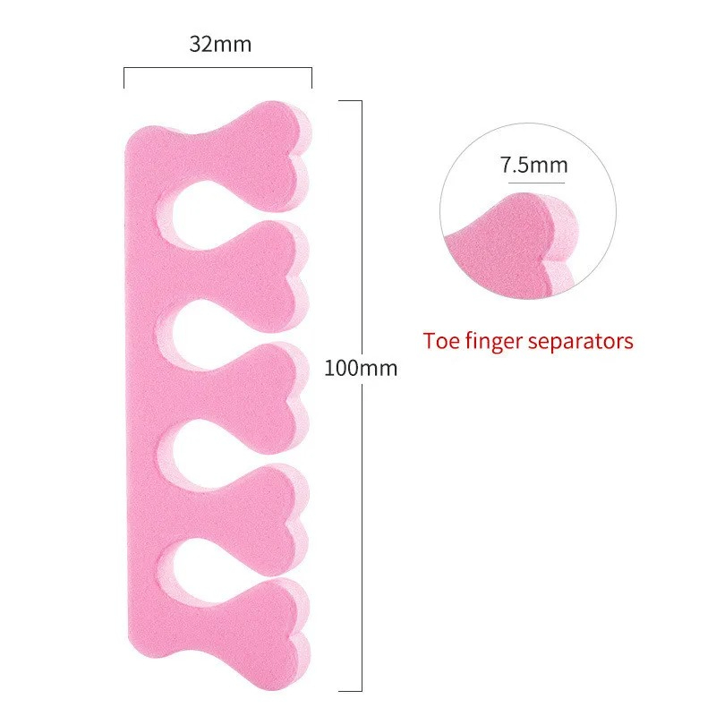 100/200pcs/Pack Nail Art Toe S - Gel Refill Pack 评论和价格