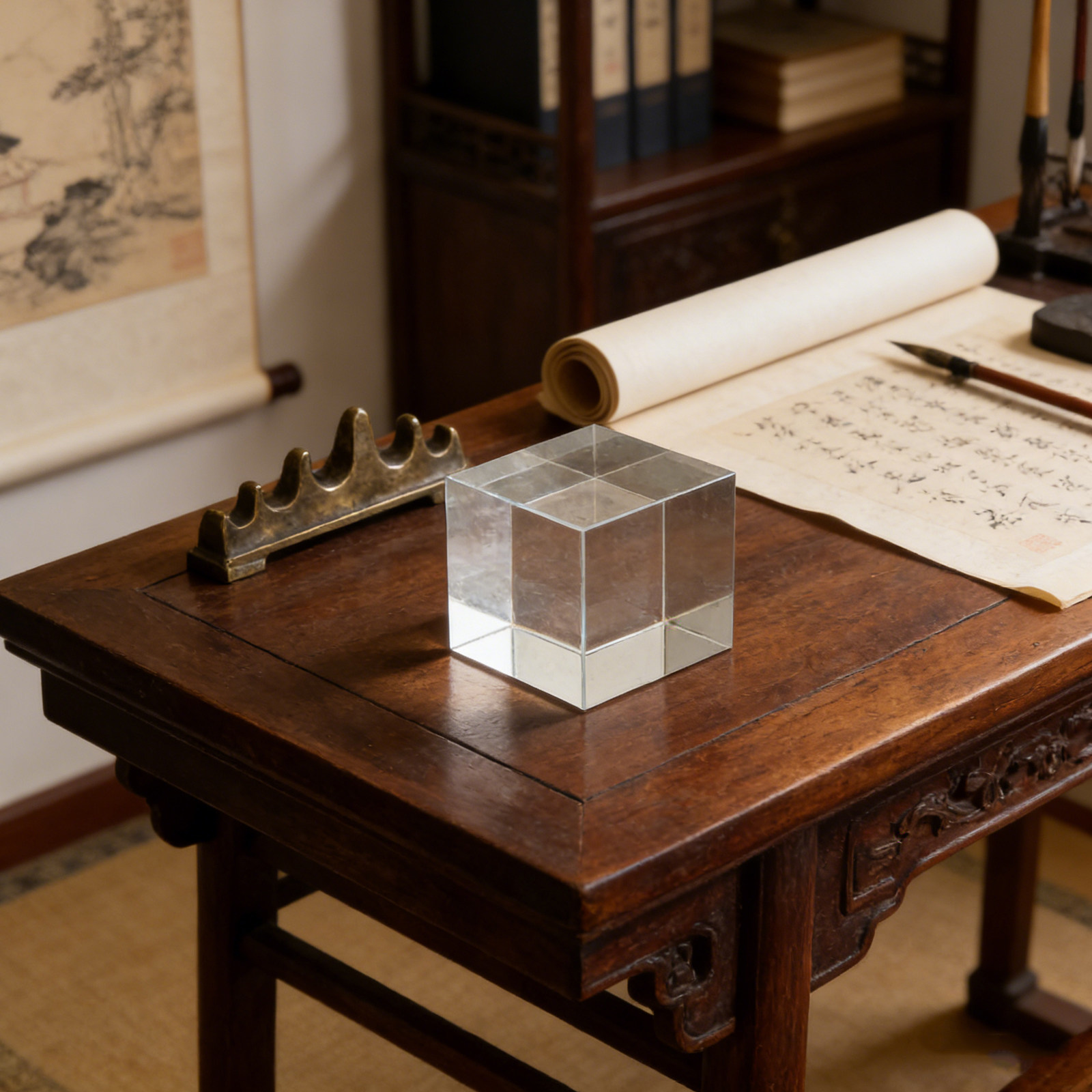 Square Crystal Paperweight Cle - Paper Weight Crystal 评论和价格