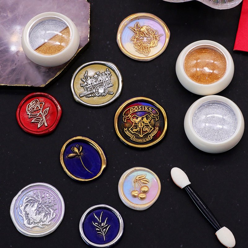 18 Colors Gold Wax Seal Stamp  - Wax Seal Stamp Set 评论和价格