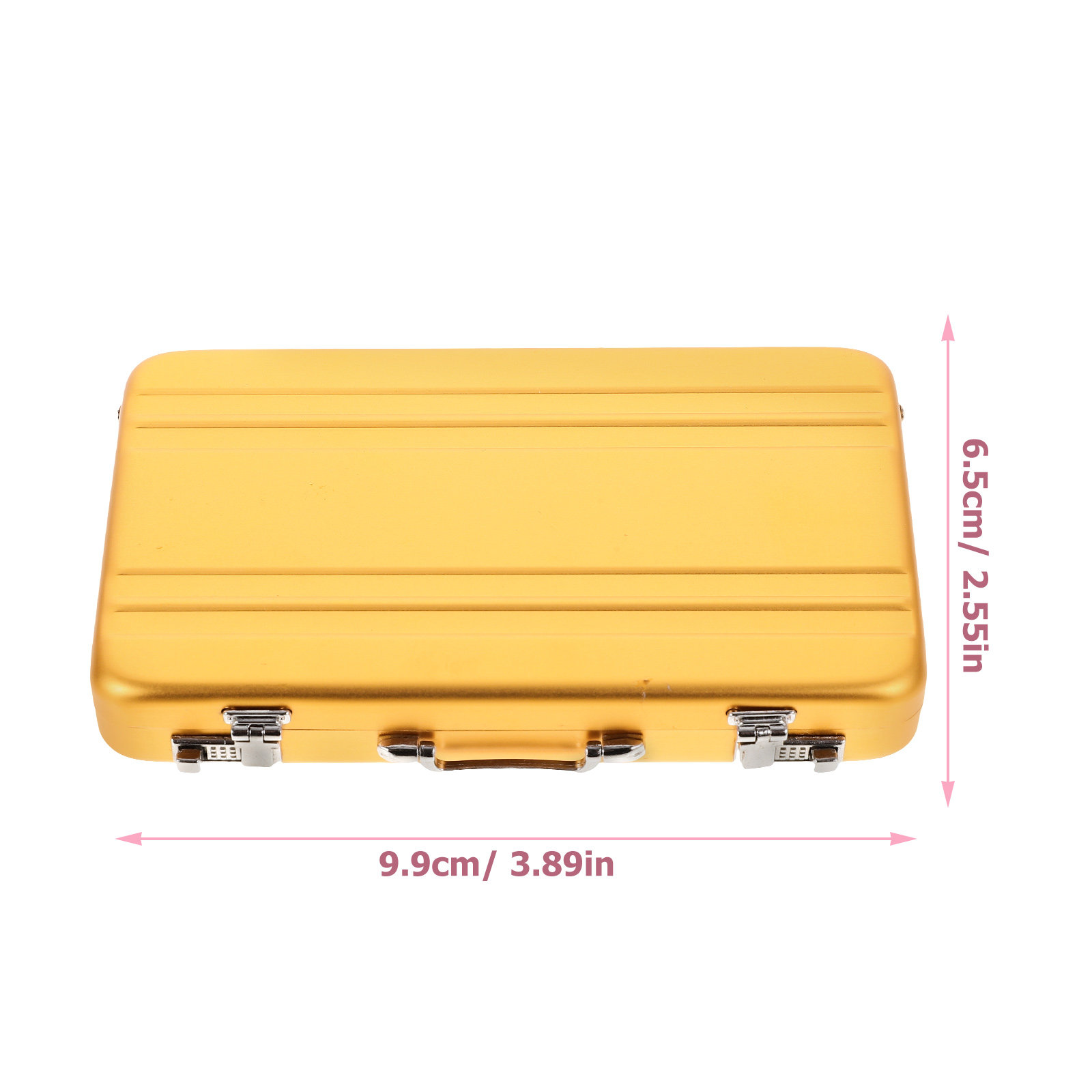 Business Card Box Aluminum Sol - Card Index Box 评论和价格