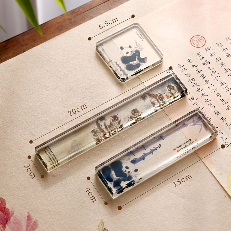 1PCS Crystal Glass Paperweight - Paper Weight Crystal 评论和价格