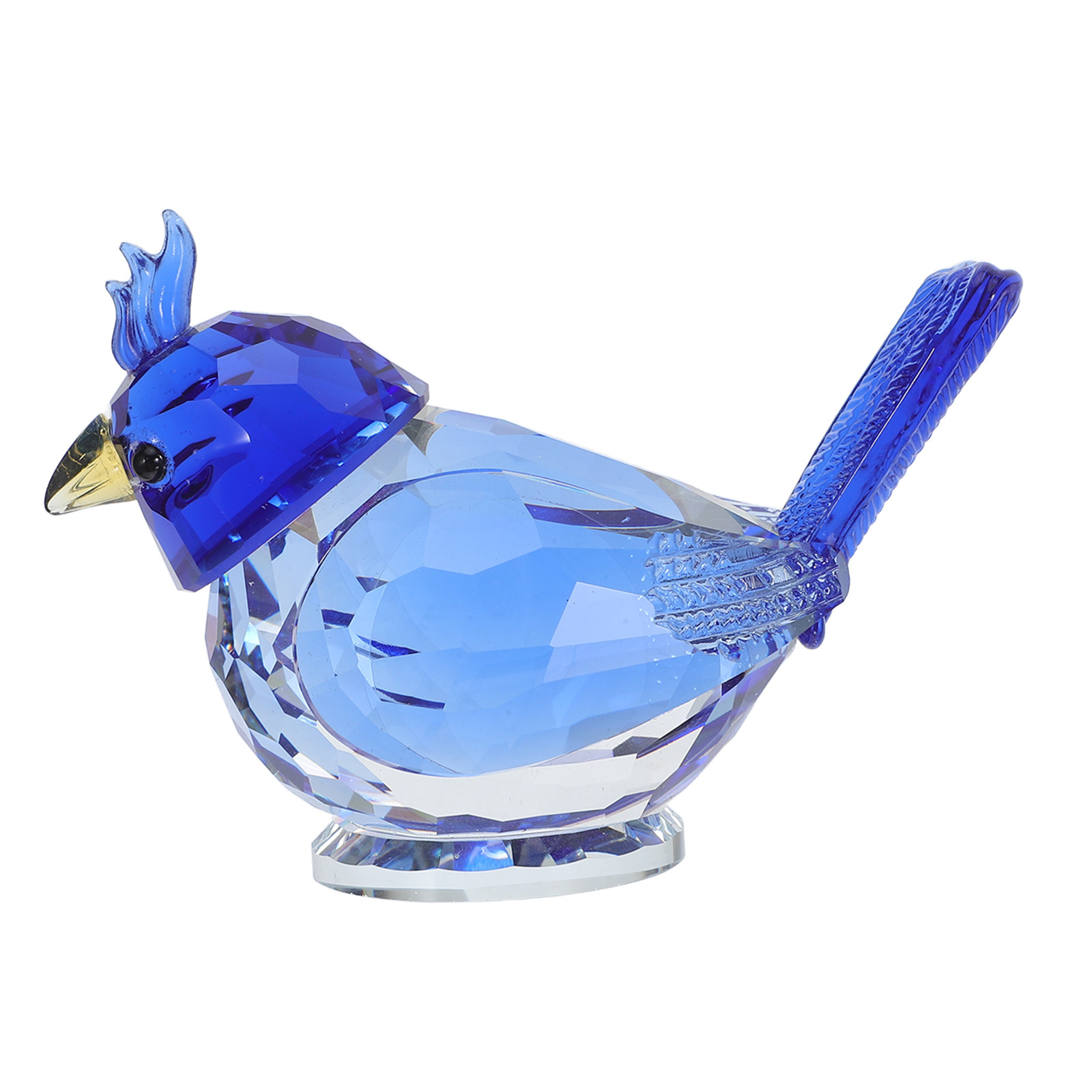 Small Crystal Bird Sculpture D - Paper Weight Crystal 评论和价格