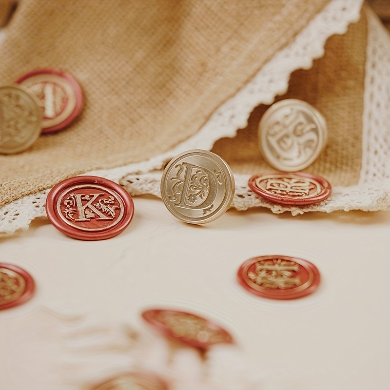 A- M Classic Various Letters S - Wax Seal Stamp Set 评论和价格