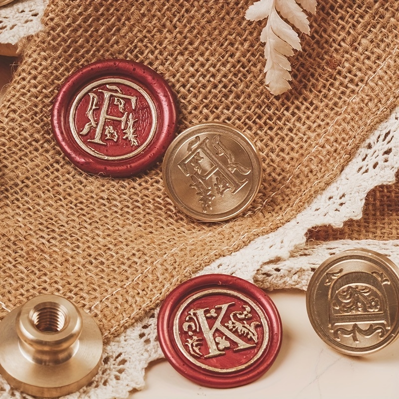 A- M Classic Various Letters S - Wax Seal Stamp Set 评论和价格