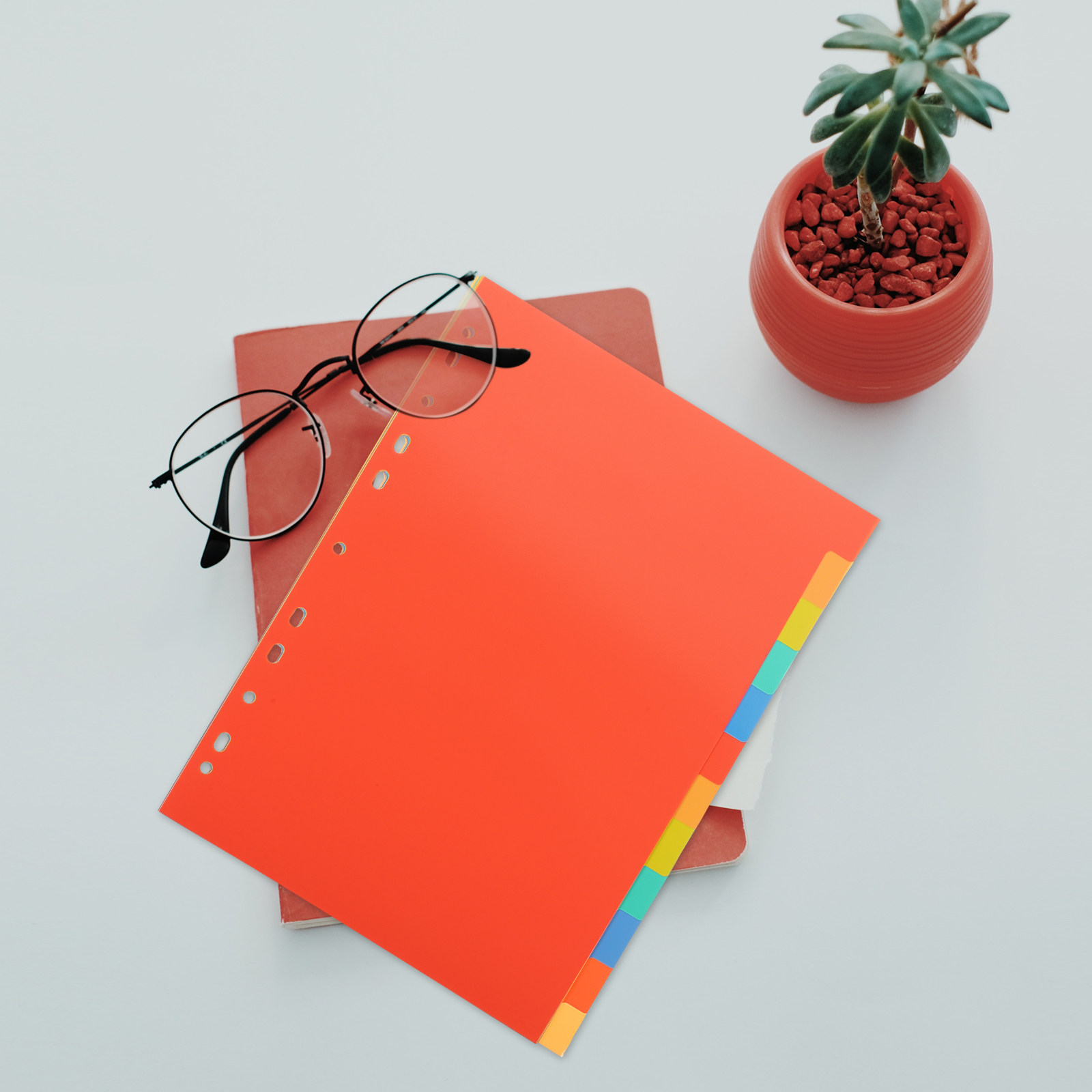 A4 Loose-Leaf Page Markers Pun - Tab Divider A4 评论和价格