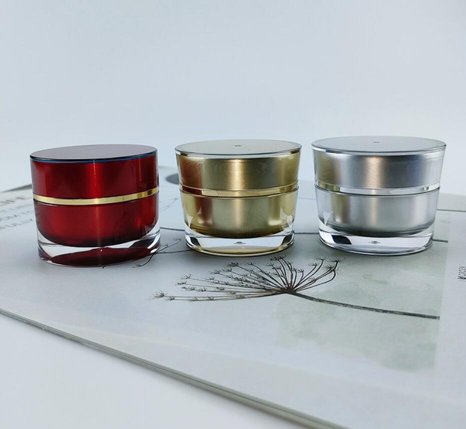 5g gold silver acrylic jar sam - Gel Refill Pack 评论和价格