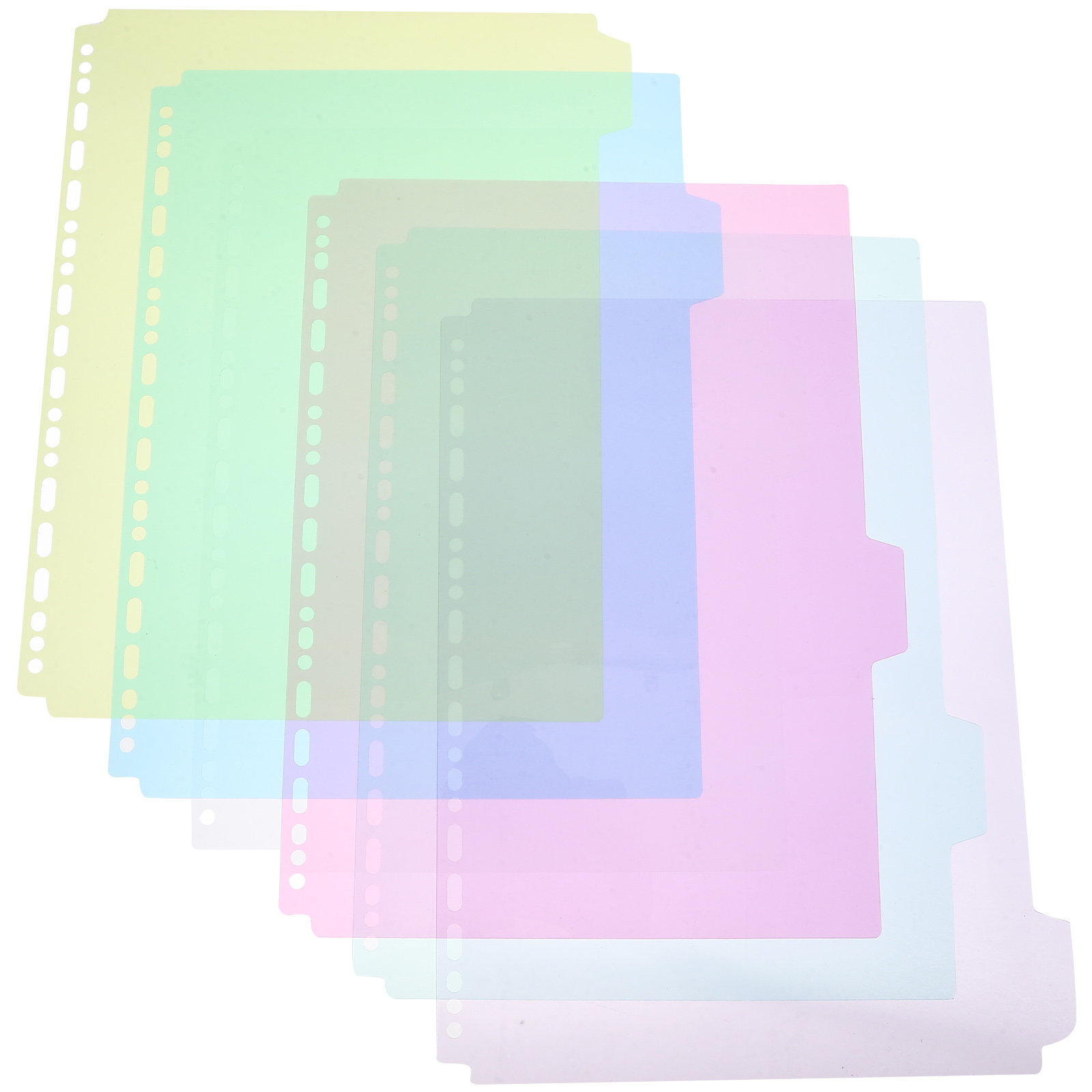 6Pcs Tabbed Binder Dividers A4 - Tab Divider A4 评论和价格