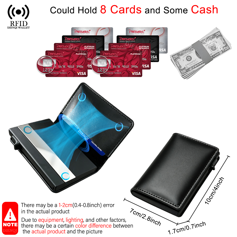 Rfid Credit Card Holder Luxury - Index Card Holder 评论和价格