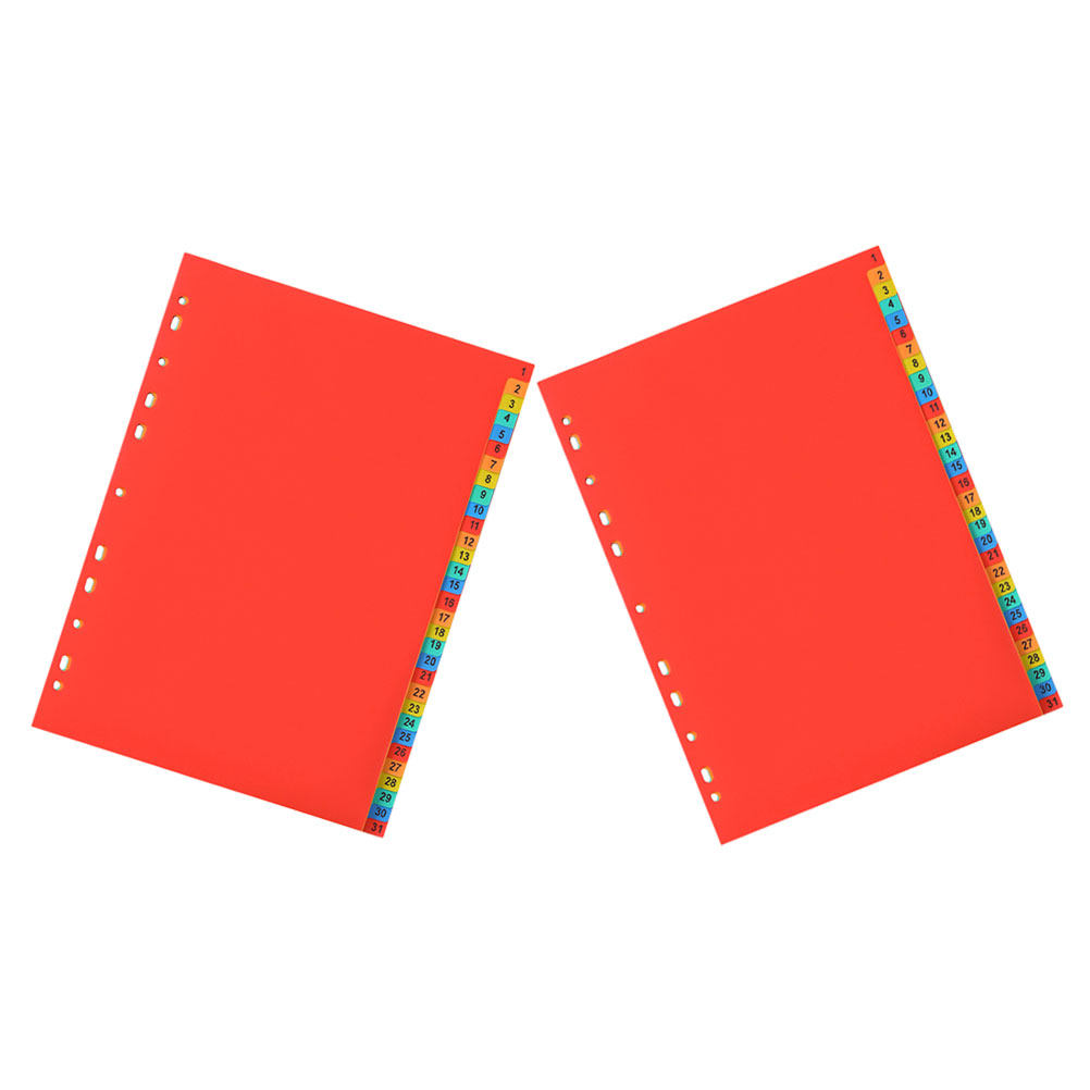 2Sets A4 Plastic Index Page Di - Tab Divider A4 评论和价格