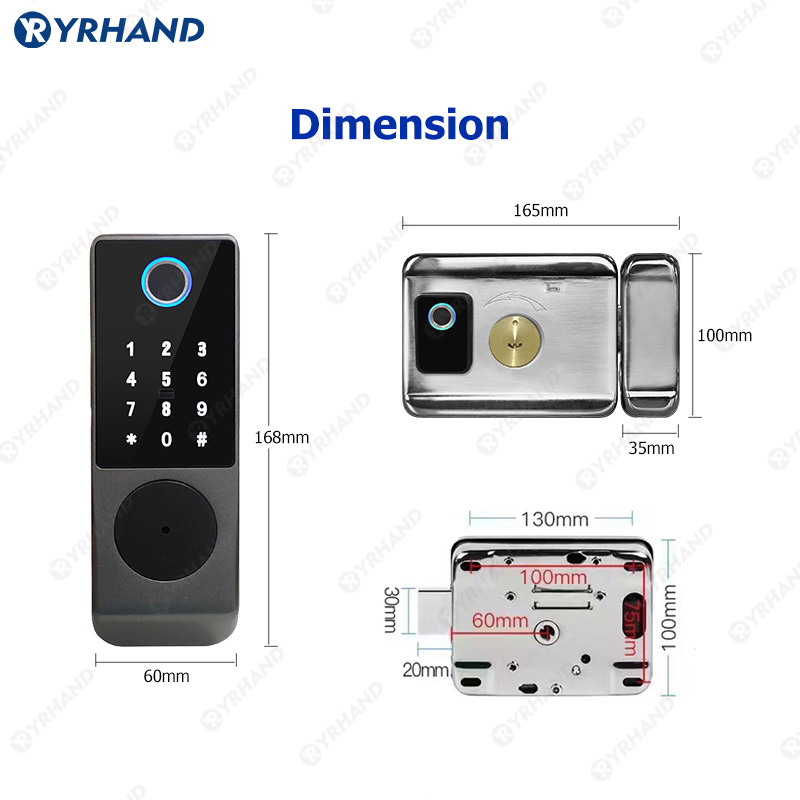 Tuya Smart lock Waterproof Wif - Letter Opener Brass 评论和价格