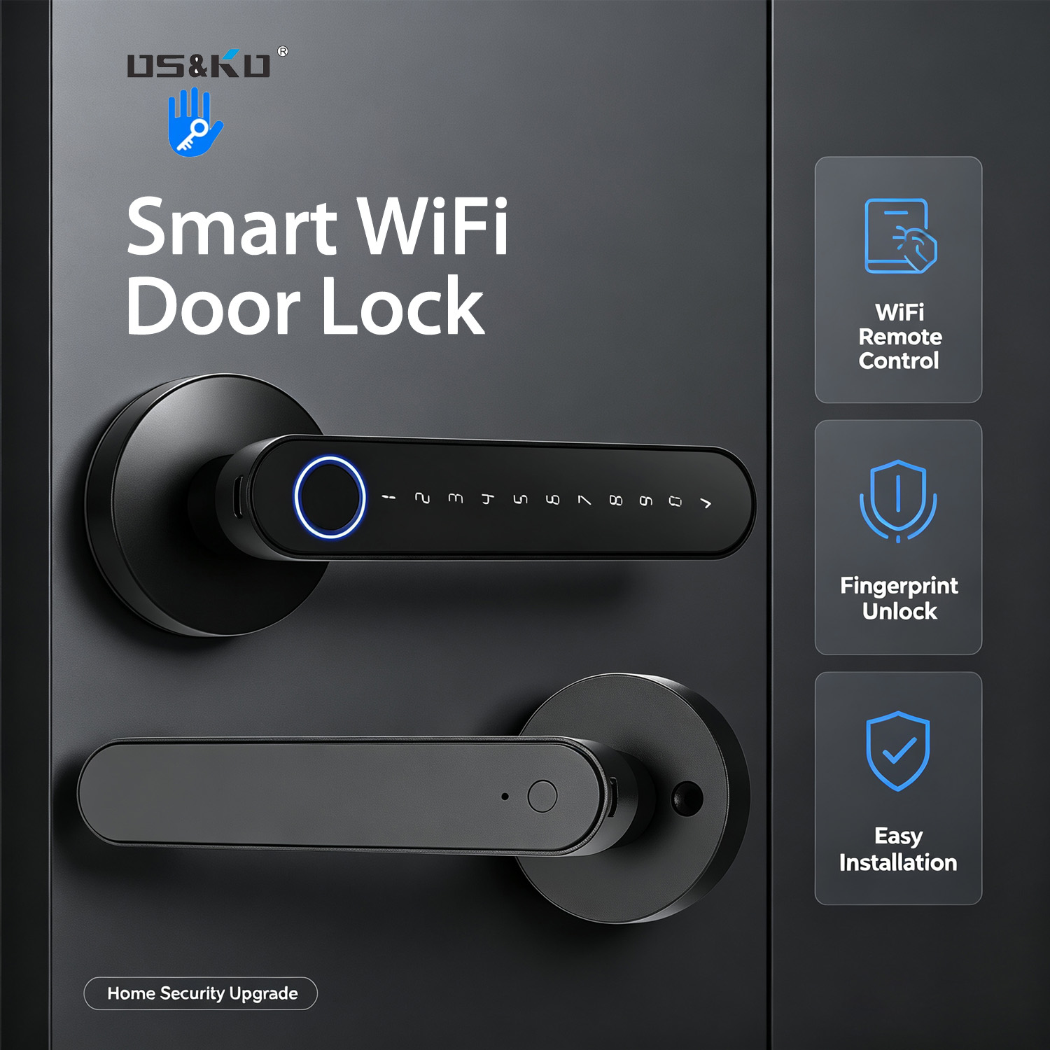 TTLock Smart Digital Door Lock - Letter Opener Brass 评论和价格