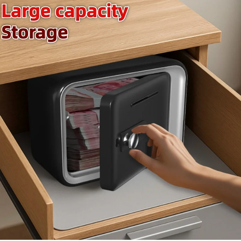 24x18x15cm Safe Box with Key L - Card Index Box 评论和价格